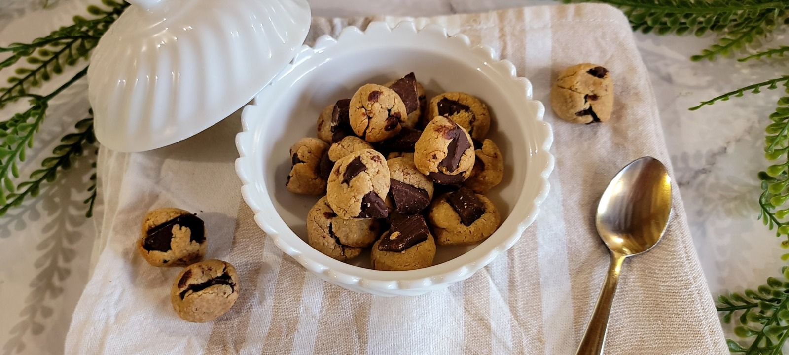 Mini cookies healthy - 5 ingrédients