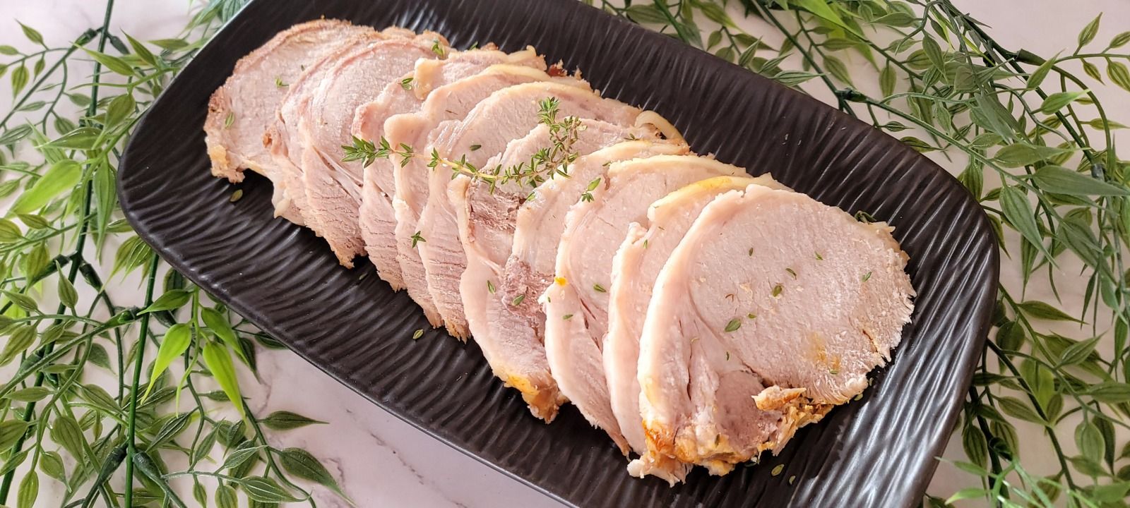 Rôti de porc froid pour sandwich au Cookéo