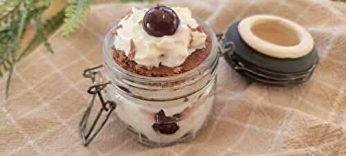 Forêt noire en verrine
