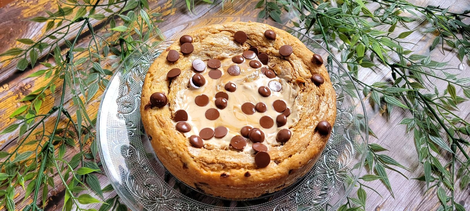 Gâteau cookie spéculoos et pâte à tartiner