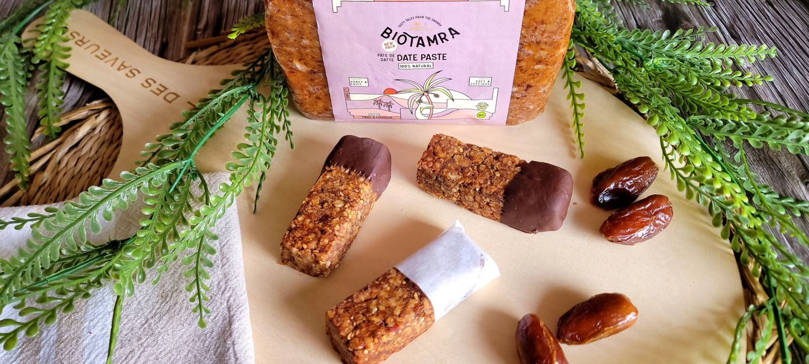 Barres de céréales sans sucre aux dattes