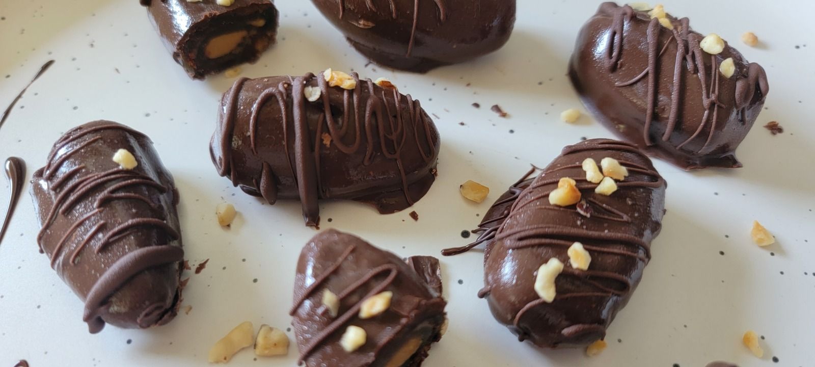 Dattes glacées façon snickers