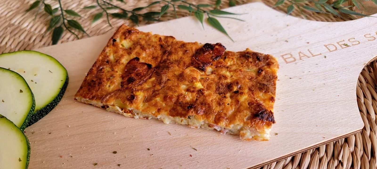 Scarpaccia de courgettes
