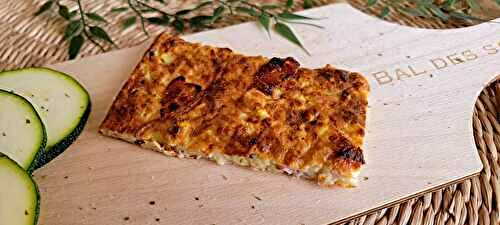Scarpaccia de courgettes