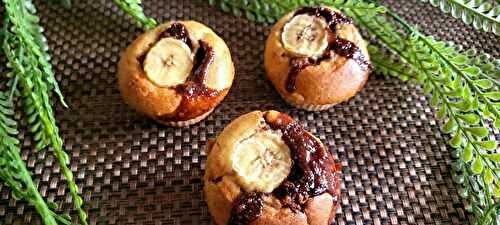 Muffins banane pâte à tartiner