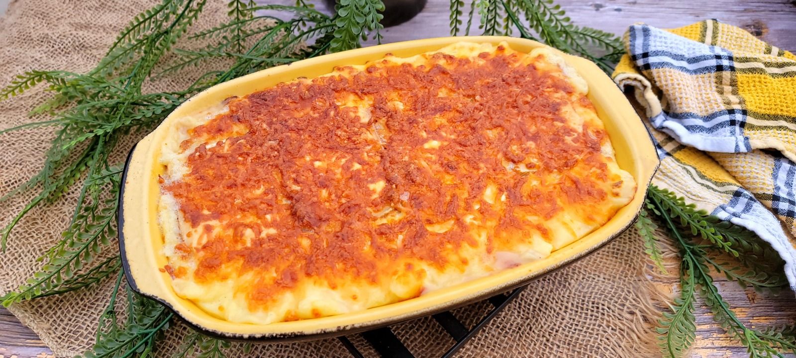 Gratin façon hachis parmentier à la raclette