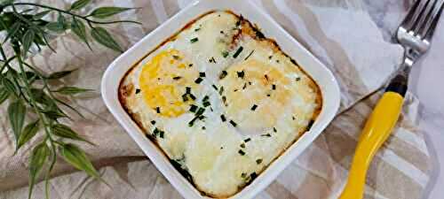 Oeuf cocotte au chorizo
