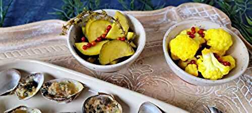 Pickles de courgettes à l'ail et au Melfor