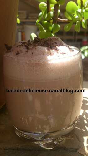 Milk shake au chocolat - Balade délicieuse