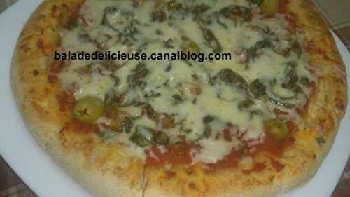 Pizza aux 3 fromages