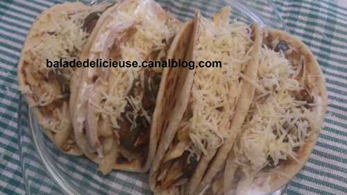 Sandwichs libanais façon TACOS