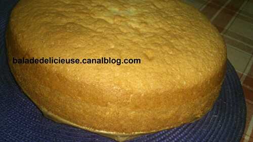 Sponge cake - Balade délicieuse