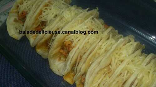 Tacos mexicains aux escalopes de poulet - Balade délicieuse