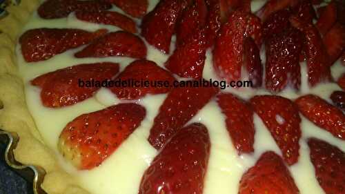 Tarte aux fraises