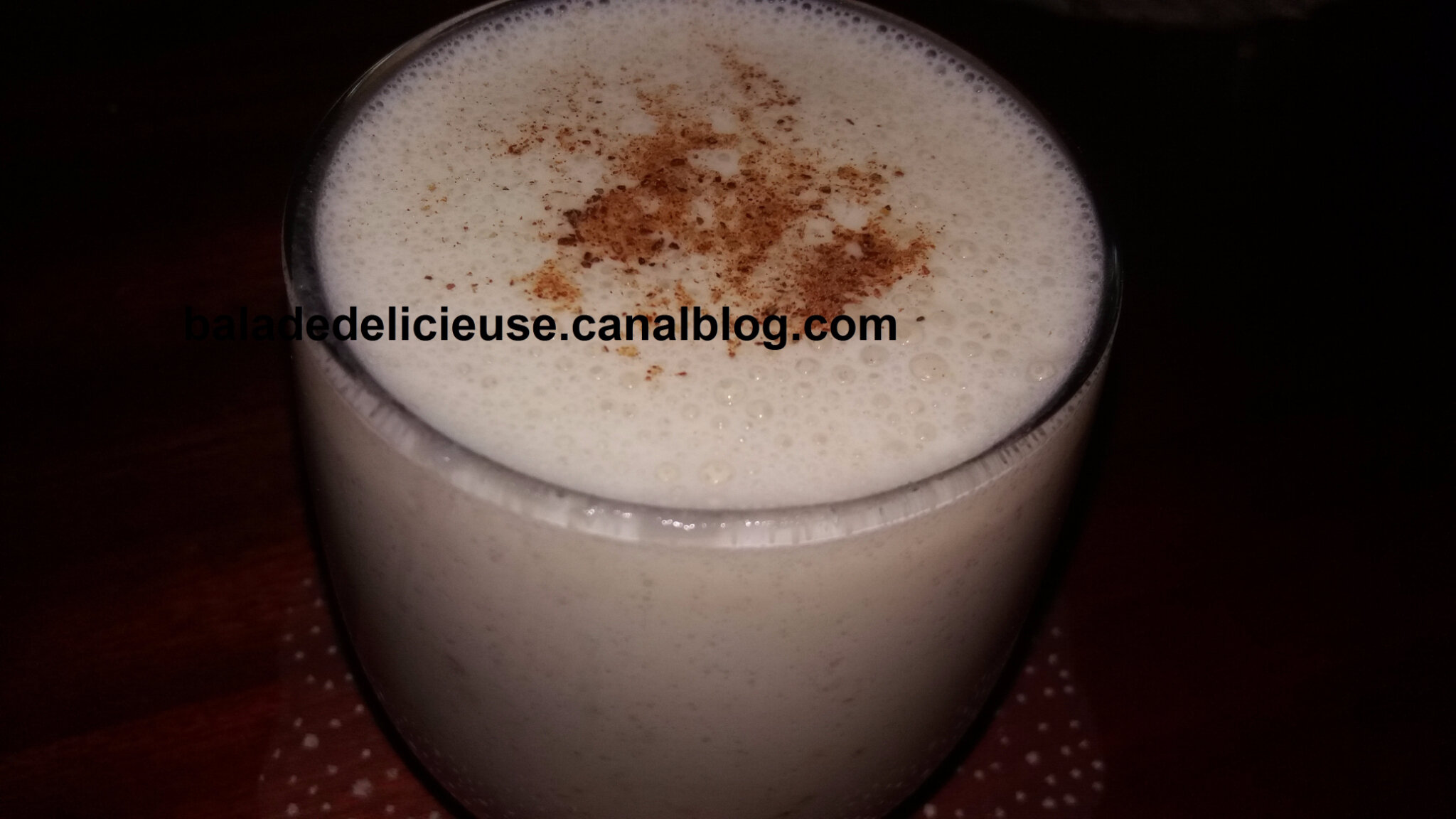 Smoothie à la poire 