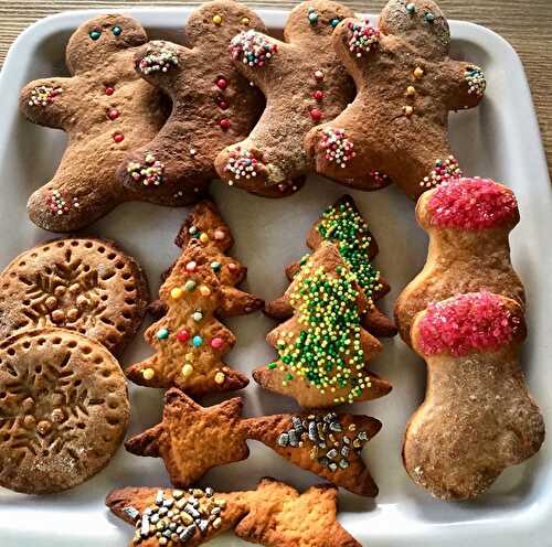 Biscuits de noel aux épices et Orange