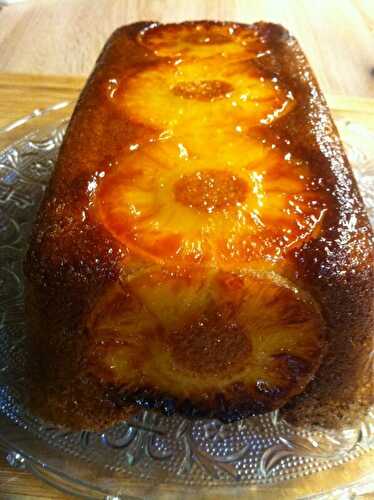 Cake de semoule à l'ananas