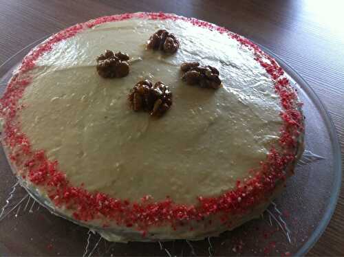 Carrot cake (cake a la carotte )