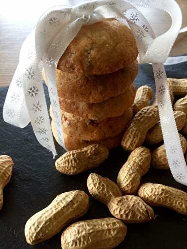 COOKIES ,pépites de chocolat et cacahuètes entières