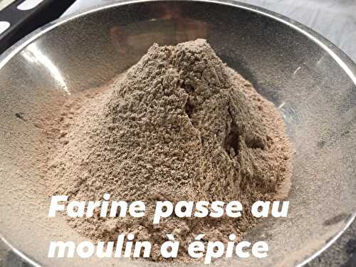 Farine de chataignes