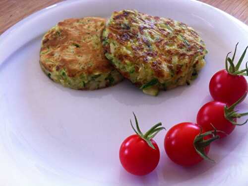 Galettes de courgettes