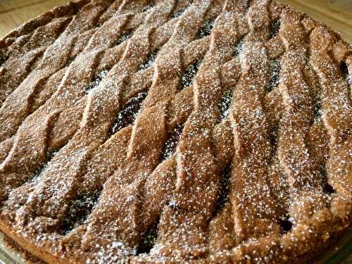 Linzer torte ( tarte Autrichienne ) - BATON DE CANNELLE