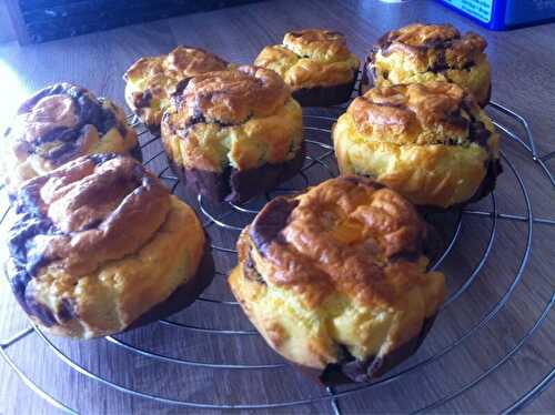 Muffins orange et chocolat light