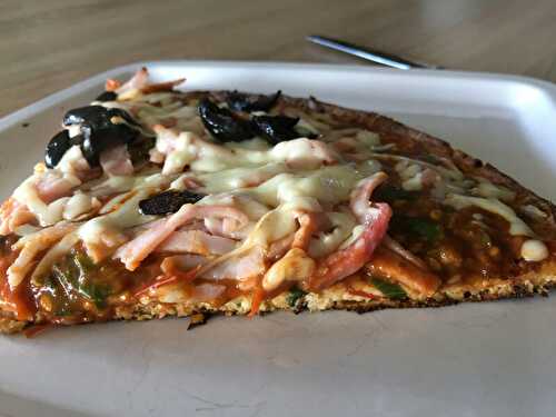 Pizza sans pate et sans gluten