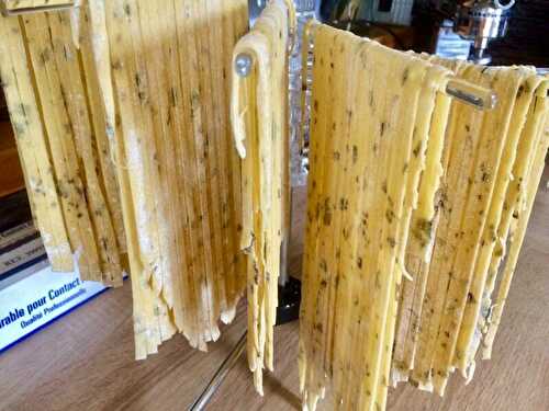 Tagliatelles au Basilic