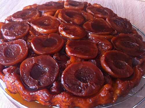 TARTE A L'ABRICOT FAÇON TATIN