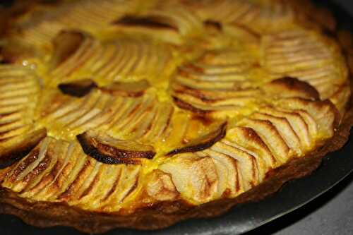 TARTE AUX POMMES AVEC SABLEES BRETON