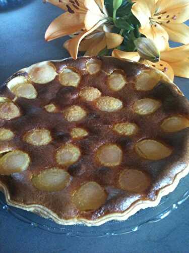 Tarte poires express