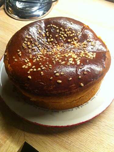 TOURTE BRIOCHÉE AUX POMMES