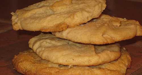 Biscuits au beurre d'arachides