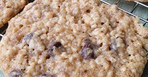 Biscuits avoine et quinoa aux brisures de chocolat