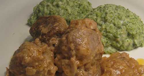 Boulettes façon Stroganoff