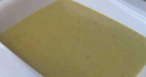 Crème de poireaux et de carottes