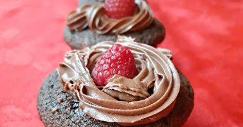 Cupcakes chocolat-framboise