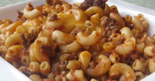 Macaroni à la viande