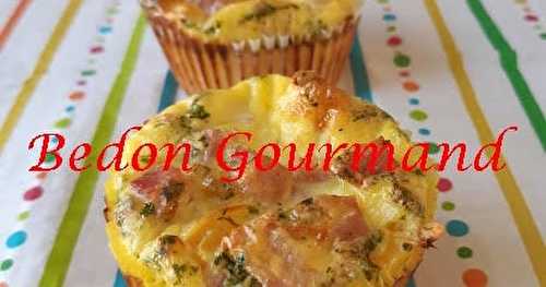 Mini-quiches en muffins