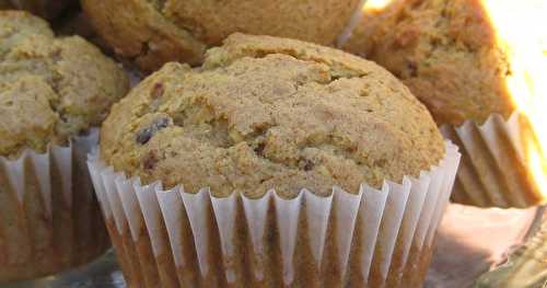 Muffins à l'orange et aux dattes