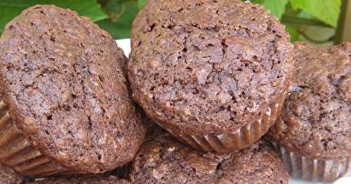 Muffins au cacao et au gruau