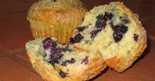 Muffins aux bleuets