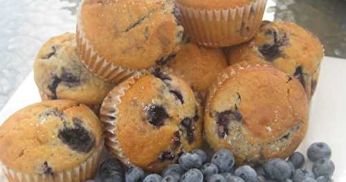 Muffins aux bleuets