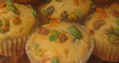 Muffins aux frootloops