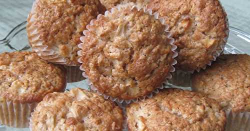 Muffins aux pommes et à l'érable