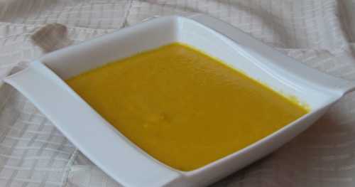 Potage aux carottes et au céleri