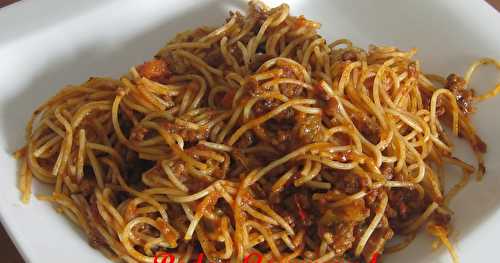 Sauce à spaghetti de Caroline Morin
