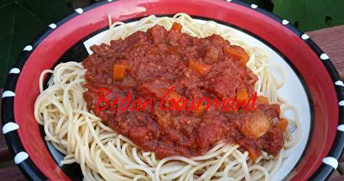 Sauce à spaghetti épicée à la mijoteuse