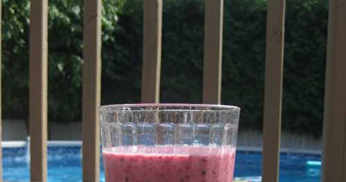 Smoothie aux petits fruits